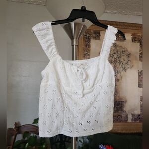 Aeropostale White Top L NWOT